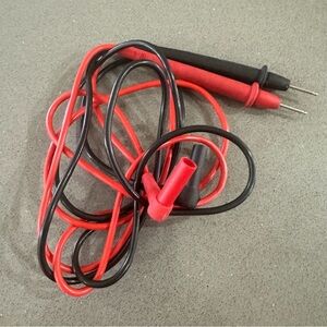 Fluke Test Leads TL75 Style – CAT III 1000V / CAT IV 600V – Red & Black Probes